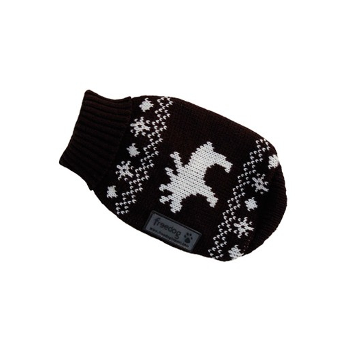 CAPPOTTINO PER CANI ELK Lana NERO - 15CM