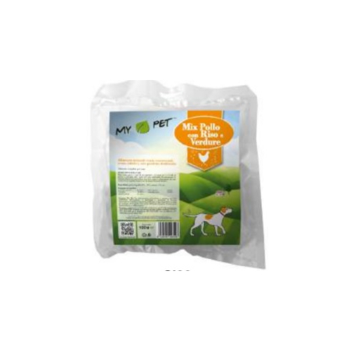 Pasto disidratato - Mix di Pollo con Riso e Verdure - 100 g