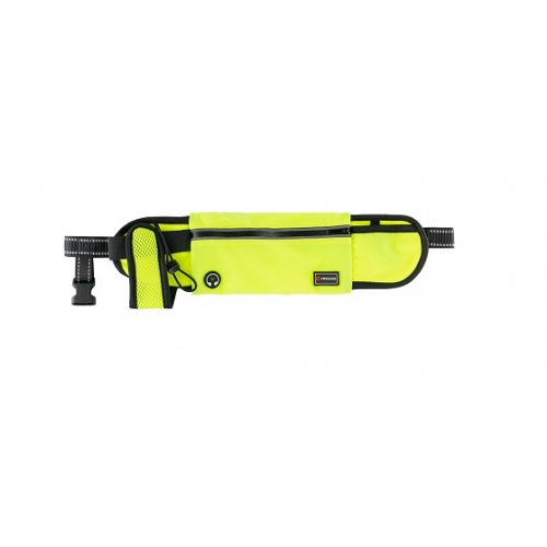 Cintura + Guinzaglio da Jogging Ultratrail - Colore Giallo Fluo