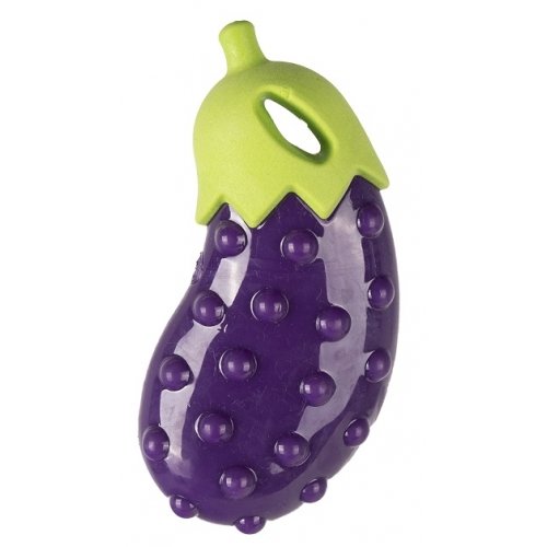 FOFOS Gomma Large Vegi-Bites Eggplant 14x6x5cm