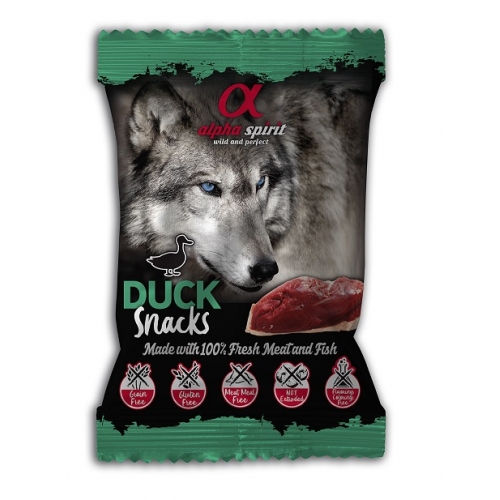 Snack Cane Alpha Spirit - Anatra - 50 g