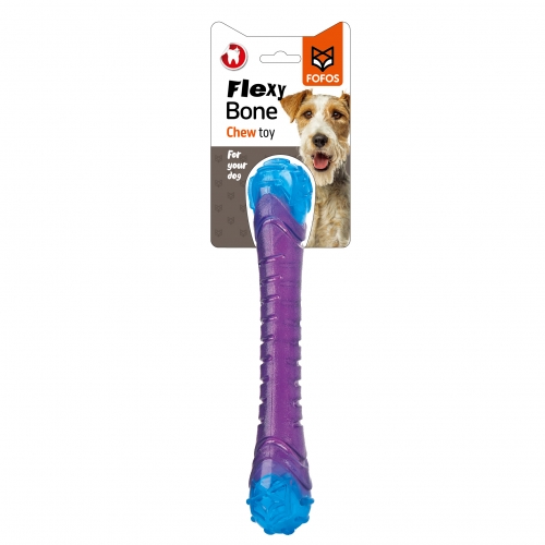 FOFOS TPR Dental Stick Toy - BLU/VIOLA