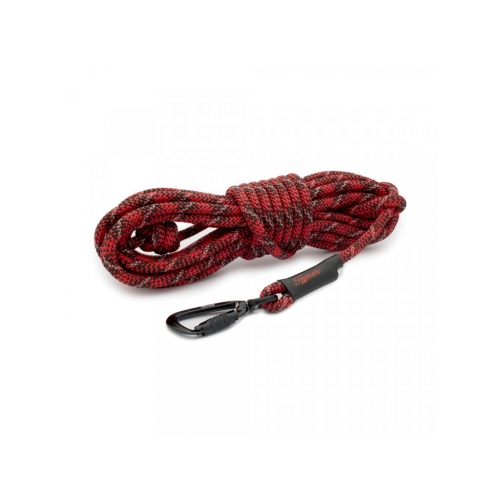 Guinzaglio Longhina TWIST - ROSSO - Varie Misure