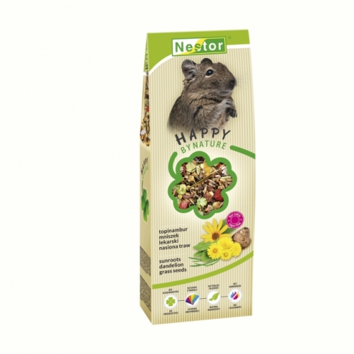 Mangime per DEGU con TOPINAMBUR - TARASSACO e SEMI DI ERBA - 350 gr