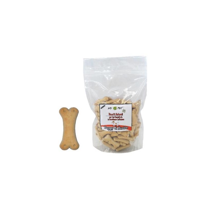 BISCOTTI per cani - PUPPY & JUNIOR - aroma vaniglia 500 g