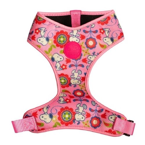 Pettorina H SNOOPY PINK FLOWER - Rosa - Tg L - 66-102x 48 cm