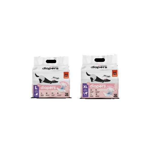 PANNOLINI ASSORBENTI FEMMINILI - Tg. L/XL
