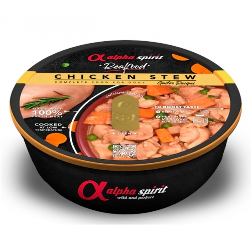 SPEZZATINO DI POLLO per Cani - Vaso Cottura - Alimento Completo - 280 gr